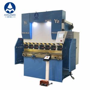Wholesale 6mm Thickness Metal Sheet CNC Hydraulic Bending Machine 1600mm Press Brake 80T from china suppliers