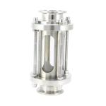 Sanitary Stainless Steel 316/304 Pipe Fittings Tri Clamp Straight Tubular Sight