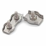 New Stainless Steel Rigging Hardware Mono Double Clamp Easy Installation