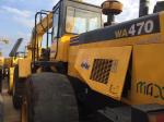 Used Medium Wheel Loader Komatsu Wa470 for Sale, Secondhand High Quality Komatsu