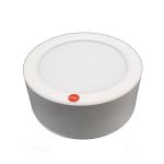 Wall Surface 3W LED Rechargeable Emergency Light Round