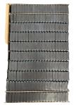 Rare Earth Permanent Ferrite Arc Magnet For Ceiling Fan Brushless DC Motor