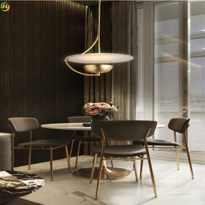 Wholesale Hardware+Acrylic Home/Hotel Art Gold LED Application Nordic Pendant Light from china suppliers