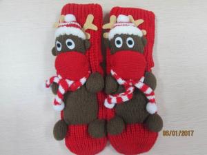 Wholesale Wholesale Home Girls Floor Slipper Sock Rubber Sole Shoe Socks--100% acrylic-- Sheep Shaun from china suppliers