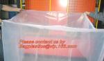LDPE Bin lliners Gaylord Liners Pallet Top Covers, 4 Mil Clear Pallet Covers,