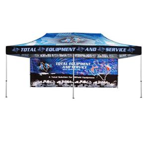 Wholesale 3X6 Portable Pop Up Canopy Tent Custom Logo With Highly Attached Velcro from china suppliers