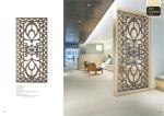 Project Qatar Laser Cutting Stainless Steel Decorative Interior Metal Wall