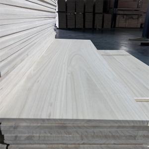 Wholesale Solid Wood Paulownia Board for Furniture Bleached Paulownia Wood Moisture Content 8%-12% from china suppliers