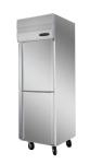 ROHS Commercial Refrigeration Freezer Double Solid Door Upright Fridge For