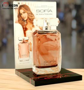 Wholesale Nice Fragrance Countertop Cosmetic Display Stand Acrylic Perfume Bottle Display Stands from china suppliers
