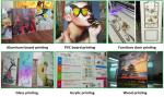 Digital UV Flatbed Printing Machine Plastic Cylinder UV Printer