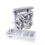 Aluminum CNC Milling Service Lathe Machining Type For Industrial Metal Parts