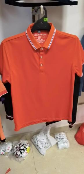 manufacturer wholesale custom cotton/poly/rayon men's short sleeve t-shirt polo