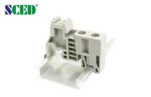 China Waterproof Aluminum Steel Din Rail Terminal Blocks / Grounding Terminal Block on sale