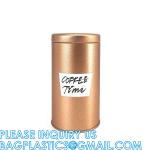 Coffee Tea Tin, Aluminum Can, POP Can, Cookie, Biscuit Candy Tin, Gift Storage