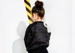 Fashion Scuba Kids Girls Clothes Girls Pullover Sweater With PU Wing Print