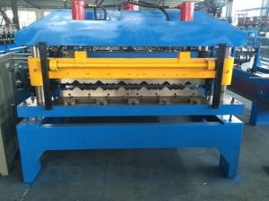 Wholesale Chain Drive Metal Tile Roll Forming Machine 14 Stations 2m/Min Productivity from china suppliers