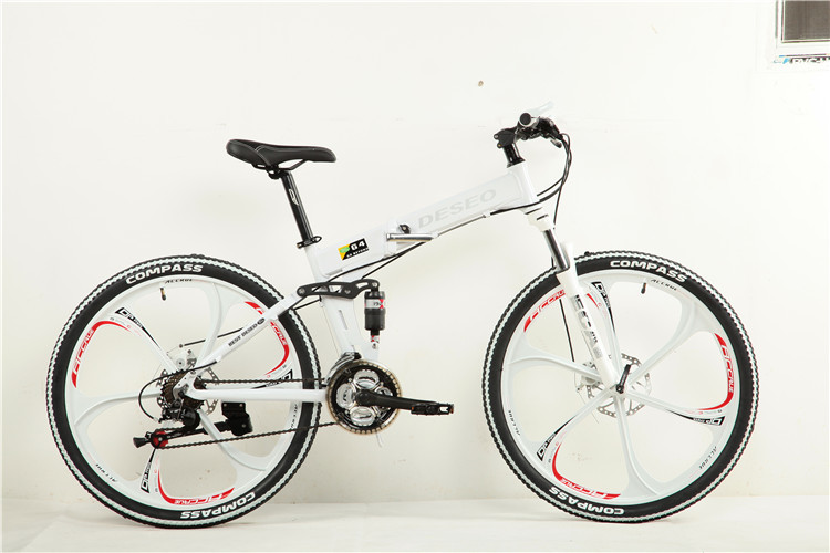 High grade disc brake Shimano 21/ 24/27 speed 26 inch alloy folded mountain bike with mag wheel