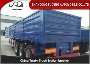 Wholesale Pattern Floor 3mm 3 Axles 0.6M 40Ft Side Wall Semi Trailer from china suppliers