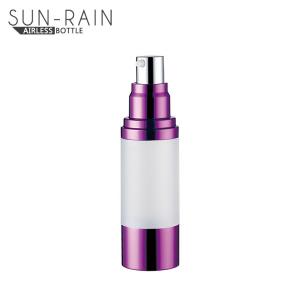 Wholesale Plastic custom airless pump dispenser bottles for skin lotion cream SR-2108J from china suppliers
