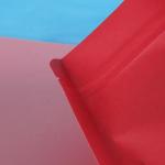 colorful plastic paper bag with zipper food grade paper bag kraft paper bag heat