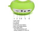 Mega bass mini waterproof blue-tooth speaker with Voice prompt