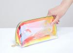 Custom logo Laser TPU small Portable cosmetics storage bags