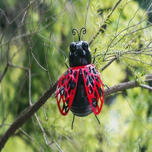Wholesale Artistic Animal Metal Insect Garden Ornaments Multicolor Eye Catching from china suppliers