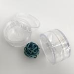 High- Cosmetic Plastic Jar with Customized Printing and Pressure Sensitive