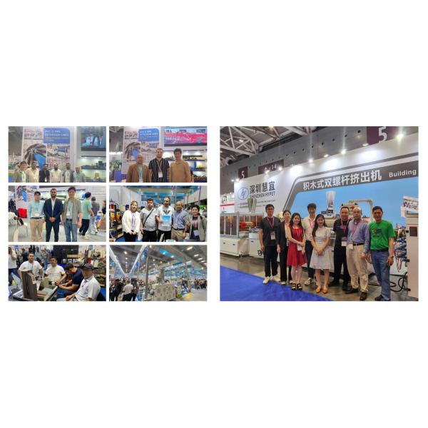 SHENZHEN HYPET High Speed PVC Pipe Making Machine , PVC-O High Filler Pipe Extrusion Production Line