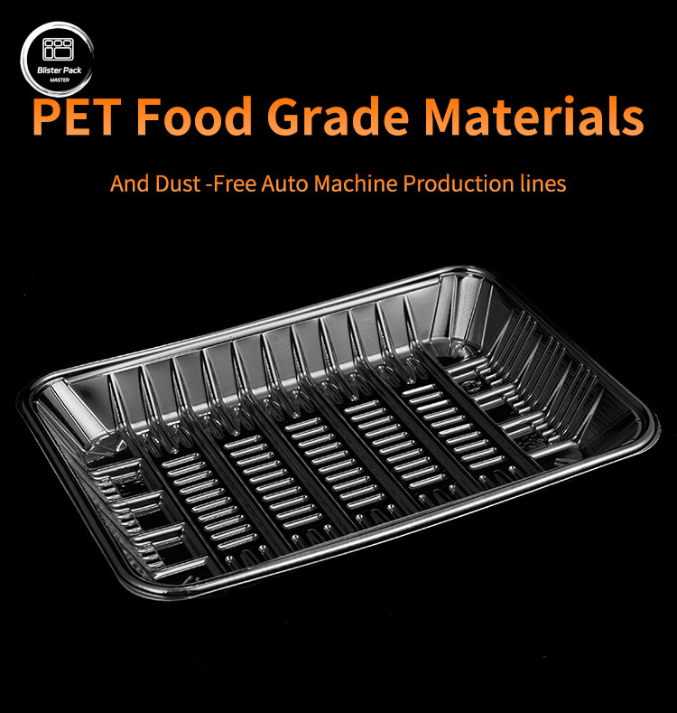 Premium Quality PET Food Grade Rectangular Disposable Veggie Tray Clear Perfect Without Cover