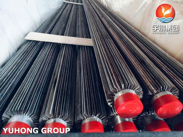 ASTM A213 TP316L Longitudinal Weding Fin Tube For Oil Coolers and Refrigeration