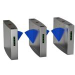 Residential Fingerprint Color OEM Turnstile Barrier Gate AC100-240V For Disabled
