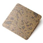 High-End Customization 304 Antique Brass Spotted Stainless Steel Sheet for