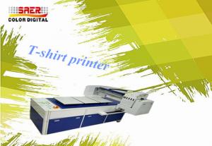 China Digital T Shirt Printing Machine With Pigment Ink 1 Year Warranty CE Certification on sale