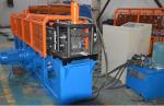 Durable Omega Shape Metal Stud Roll Forming Machine / 5.5KW Main Motor Power