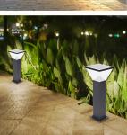 Garden Post Solar Lawn Lamps 6V/ 5.5W Polysilicon Waterproof Integrated
