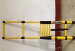 FRP Fiberglass Telescoping Ladder , Insulated Fiberglass Telescopic Ladder
