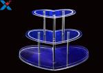 Professional Acrylic Wine Glass Holder , Clear Lucite Wine Holder Rack Durable