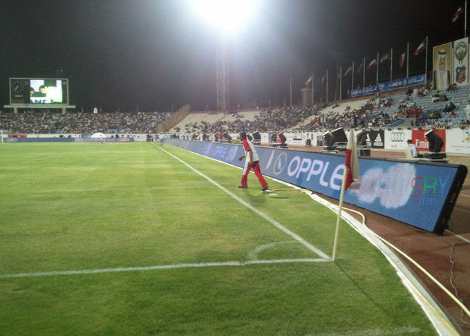 P10 Outdoor Stadium Perimeter Led Display Smd Ip65 6000 Nits With Uv Proof