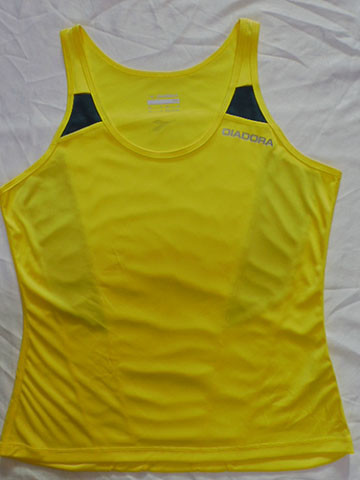 Soft Athletic Spring Summer Autumn Mens Sleeveless Tank Top Yellow Color