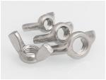 Stainless steel 304 316 Bright Butterfly Nut DIN315 Round Wing Nuts