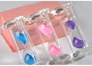 Wholesale Desktop Crystal Glass Material Hourglass 15 Or 30 Minutes Type Sand Clock from china suppliers