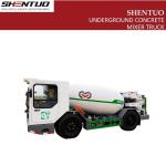 Factory Direct Sale 4m3 Underground Mining Explosion Concrete Mixer Truck