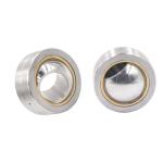Self Lubricating Open Spherical Plain Radial Bearing 18mm Chrome Steel GEK18
