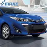Car Flashing 1 Pair Daylight Driving Yellow Turn Fog Lamp For Toyota Yaris 2017