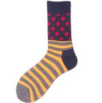 Sweat Absorbent Fancy Socks Womens , Customized Color Ladies Cotton Socks
