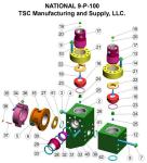 Bomco, Emsco, Weatherford, Drillmec, Southwest, Gardner Denver, Oilwell,