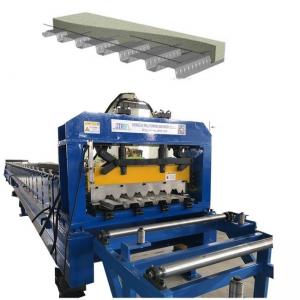 Wholesale 1.5″ Composite Deck Durable Floor Decking rolling forming machine for Mexico from china suppliers