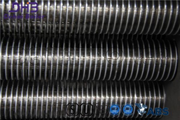 Stainless Steel Copper Fin Baseboard , Spiral Finned Tube Long Lifespan Anti
